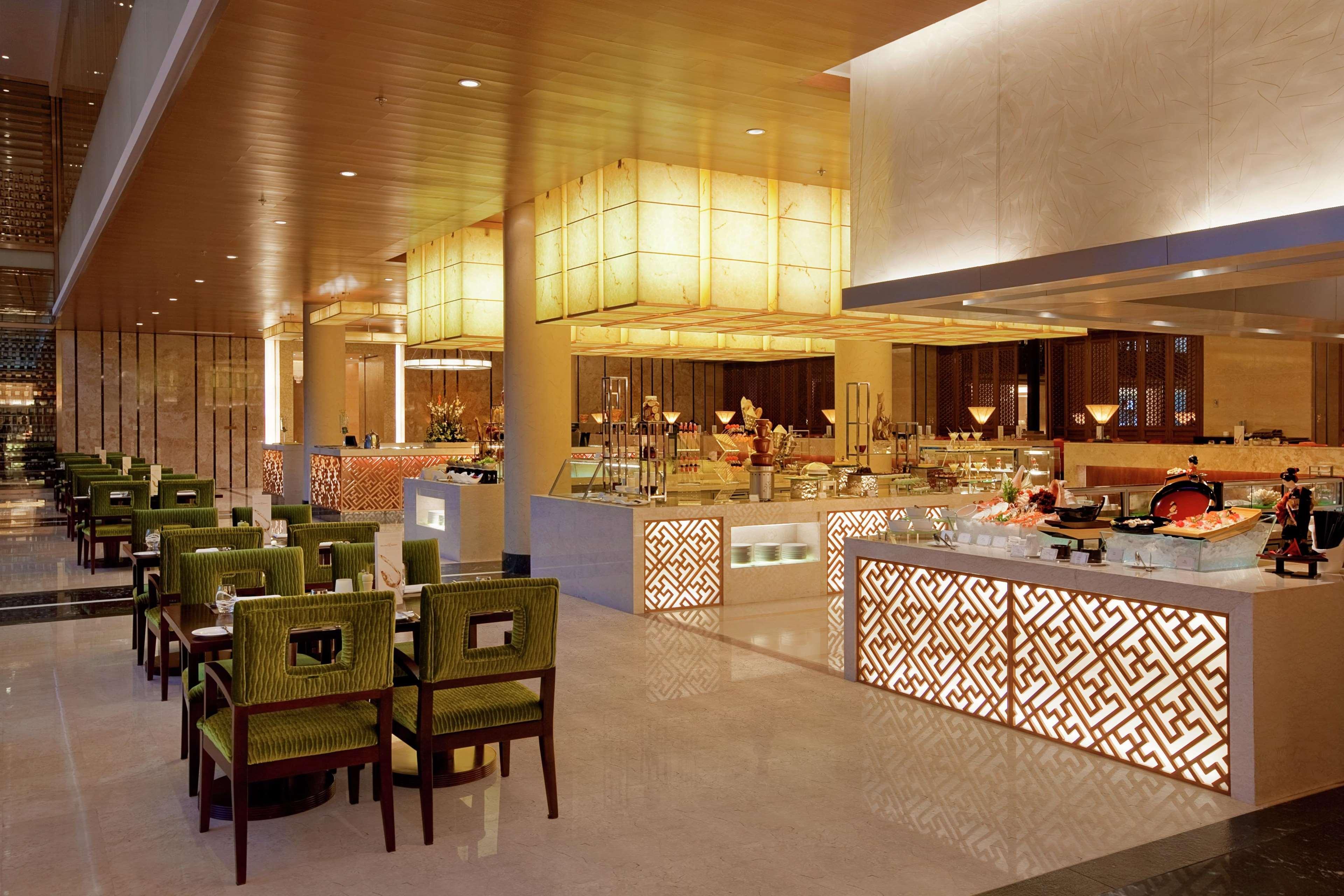Hotel Hilton Beijing Capital Airport Shunyi Restaurace fotografie